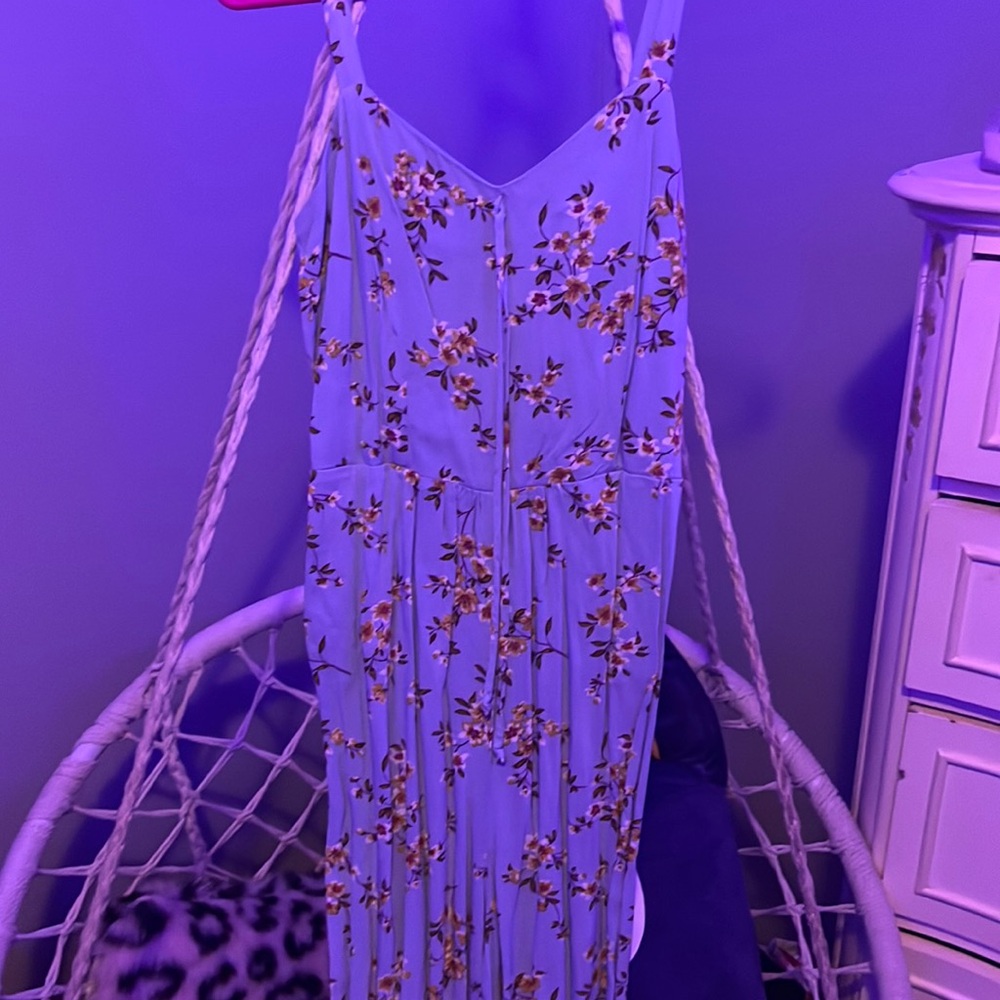 pantsuit floral